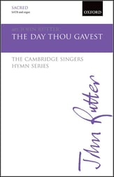 Day Thou Gavest SATB choral sheet music cover